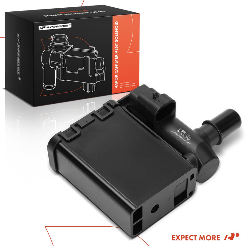 A-Premium Vapor Canister Vent Solenoid Valve Compatible with Chevrolet Silverado 1500/2500/3500, Tahoe, Suburban, Avalanche & GMC Sierra 1500/2500 HD, Yukon XL 1500/2500 & Cadillac Escalade ESV EXT