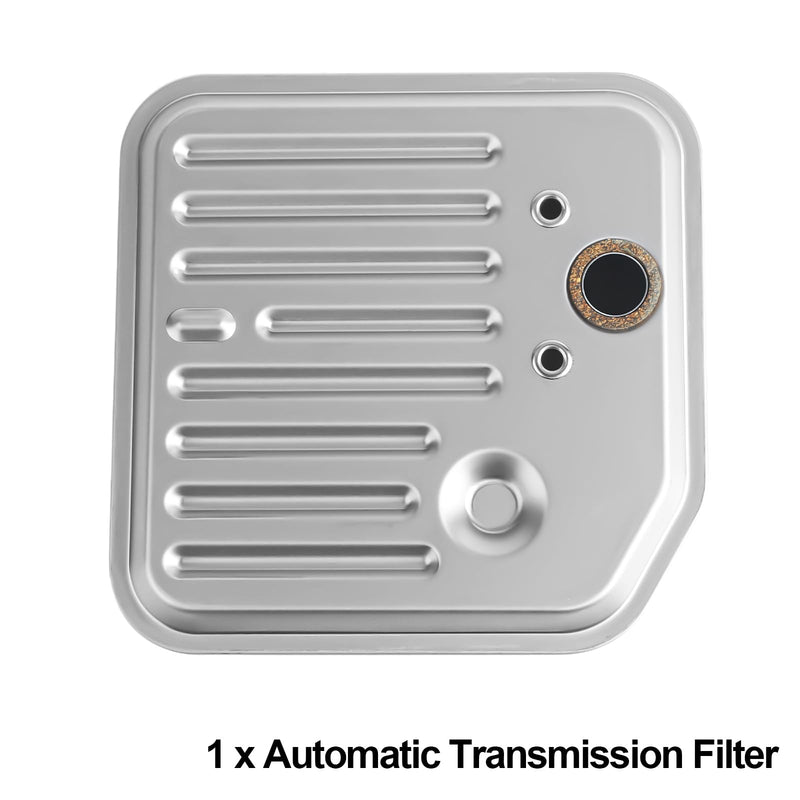 Automatic Transmission Filter Gasket Kit Fit for Dodge Jeep 42RE 44RE 46RE 47RE 48RE - Grand Cherokee Dakota Durango Ram 1500 2500 3500 Replaces# 52118789