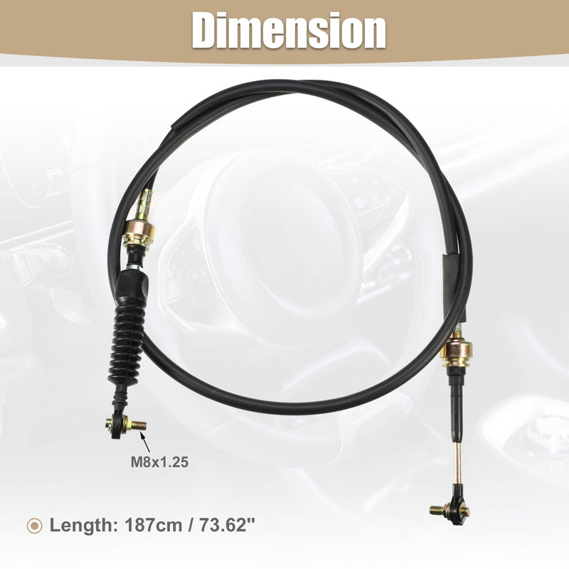 uxcell Automatic Transmission Shifter Cable Gear Shift Control Lever Selector Cable No.3382006071 for Toyota Camry 1997-2001