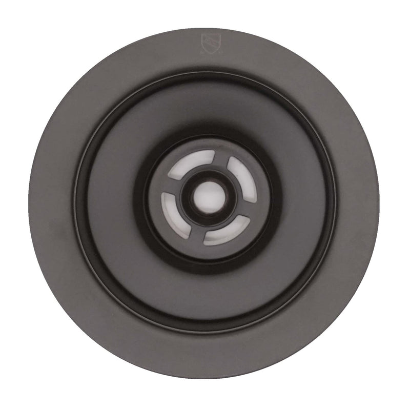 Westbrass A213-12 3-1/2" Wing Nut Twist Style Large Kitchen Sink Basket Strainer, Oil Rubbed Bronze