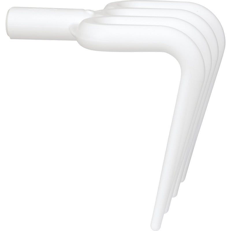 Vikan 56915 Rake,Hygienic,8",PP,White 5691 White