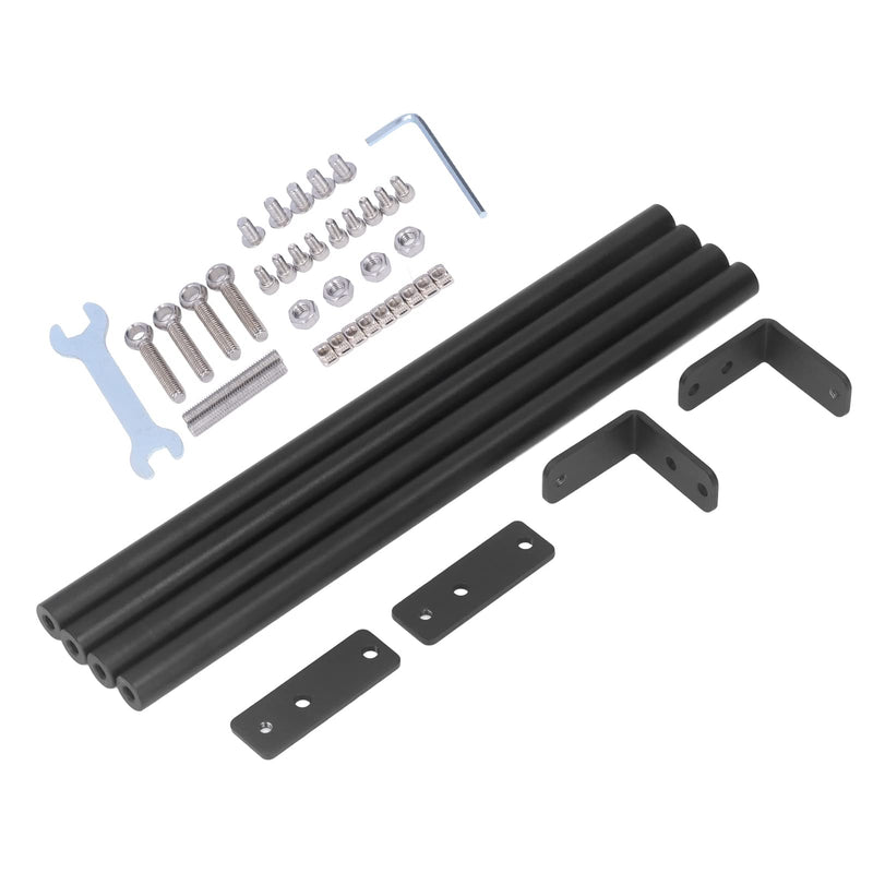 Aluminum Alloy Supporting Rod Set S4 Metal Tie Rod for CR-10S CR-10 3D Printer Stabilization