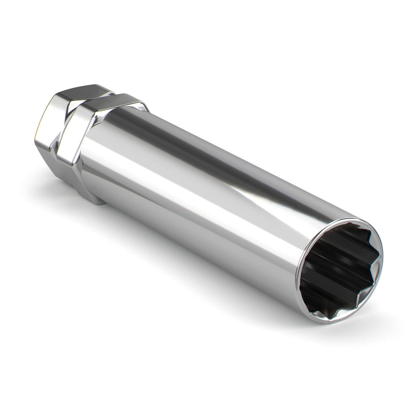 White Knight 3800A10 Ten Spline Key Adapter to Unlock 20mm Outside Diameter 10 Spline Lug Nuts - Fits 3/4" & 13/16" Hex Wrench