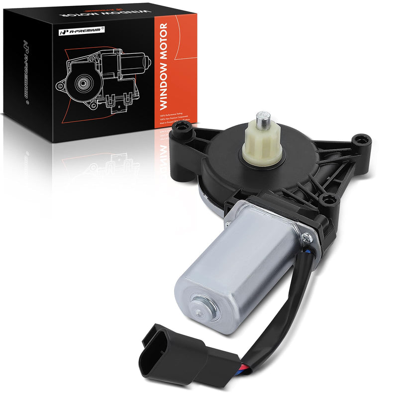 A-Premium Front or Rear Right Window Lift Motor Compatible with Chevrolet Silverado GMC Sierra 1500 2500 Suburban Avalanche Tahoe Yukon XL Cadillac Escalade ESV EXT Pontiac Grand Prix, 2 Pins
