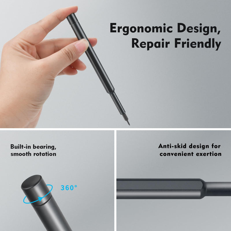 Christmas Stocking Stuffers for Men: 25-in-1 Mini Precision Screwdriver Set Small Bit Tool Set Gifts for Men Adults,Magnetic Torque Repair Tool Kit for Electronics Macbook Watch Eyeglass Ring Doorbell