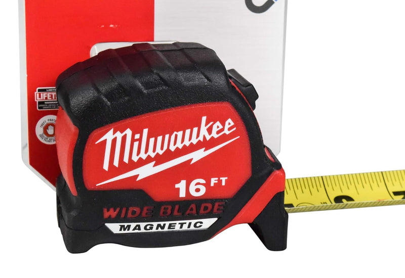 Milwaukee Tape MEAS Wide Blade MAG 16FT 48-22-0216M