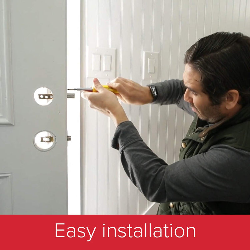 Kwikset Tustin Interior Passage Door Handle, Lever For Closet and Hallway Doors, Reversible Non-Locking Handle Lever, Satin Nickel, with Microban Protection 1 Pack