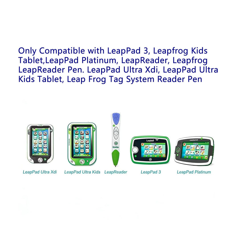 Update USB Charger with AC Power Adapter Compatible with Leapfrog LeapPad 3 / Platinum/Ultra XDi, LeapReader & LeapReader Pen, Leapfrog Tablet, 3.3FT Black Power Supply Cable