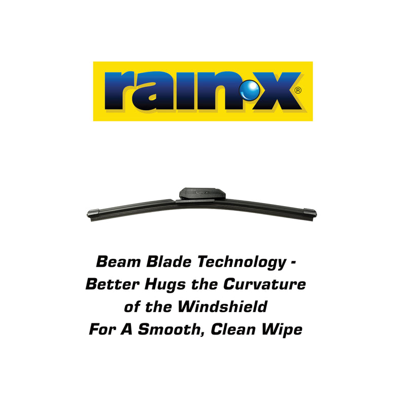 Rain-X 810165 Latitude 2-In-1 Water Repellent Wiper Blades, 22 Inch Windshield Wipers (Pack Of 2), Automotive Replacement Windshield Wiper Blades With Patented Rain-X Water Repellency Formula 22" and 22"