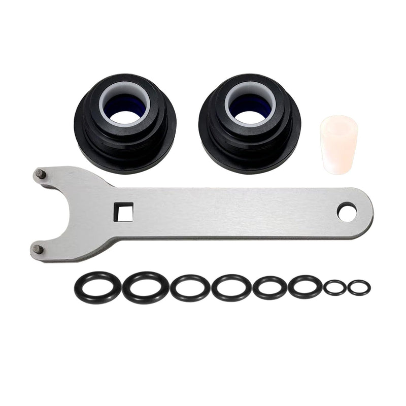 HC5345 Hydraulic Steering Cylinder Seal Kit with Pin Wrench HS5157 Compatible with HC5340, HC5341, HC5342, HC5343, HC5344, HC5345, HC6750, HC6751 Restore Hydraulic Steering Performance