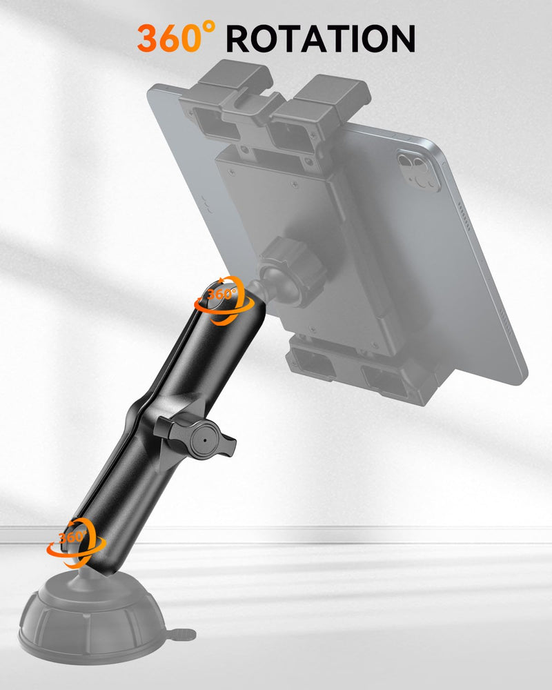 OHLPRO Aluminum Alloy Double Socket Arm-150 for RAM Mounts B Size 1" Ball Components, Durable Mounting Arm Extension Adapter for Car Dash, Truck, Boat Phone Holder and GPS 150 mm