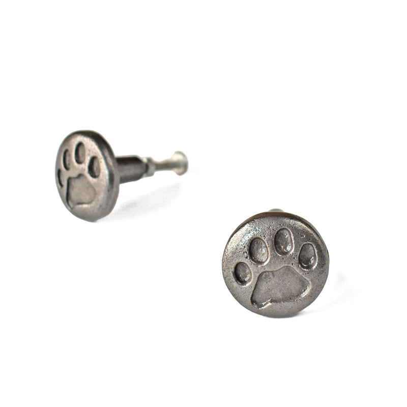 Animal Cabinet Drawer Knob Metal Bird Animal Dresser Knob Pull Nursery Cupboard Wardrobe Knobs Handles (Animal Paw) - Set of 4 Animal Paw