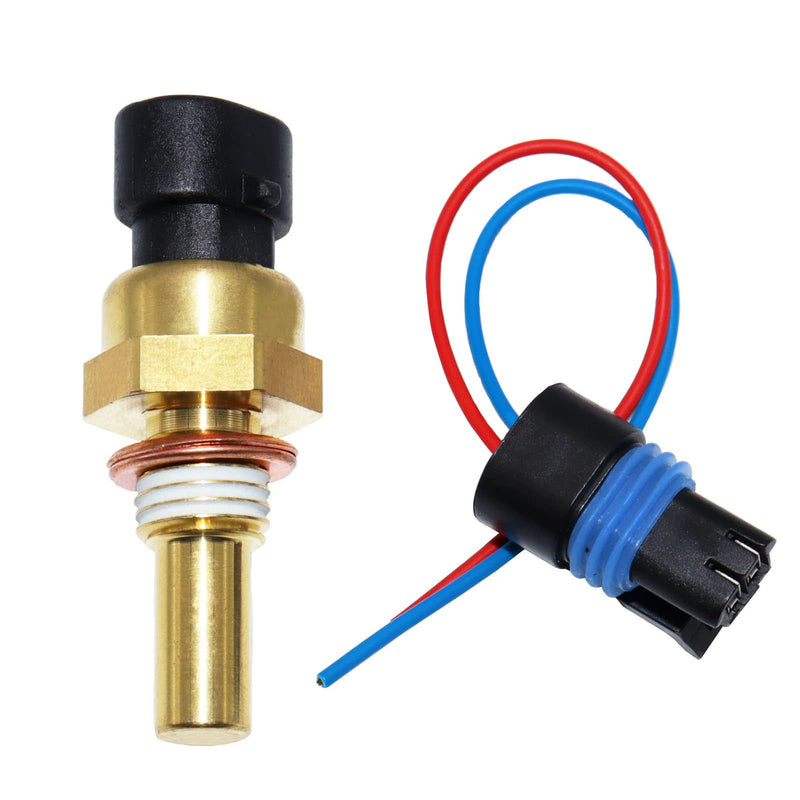 213-4514 213-4333 19236568 Engine Coolant Temperature Sensor with Pigtail Connector for Buick Lacrosse Chevy Impala Express Silverado Suburban 1500 2500 Trailblazer GMC Yukon Savana Saturn Vue