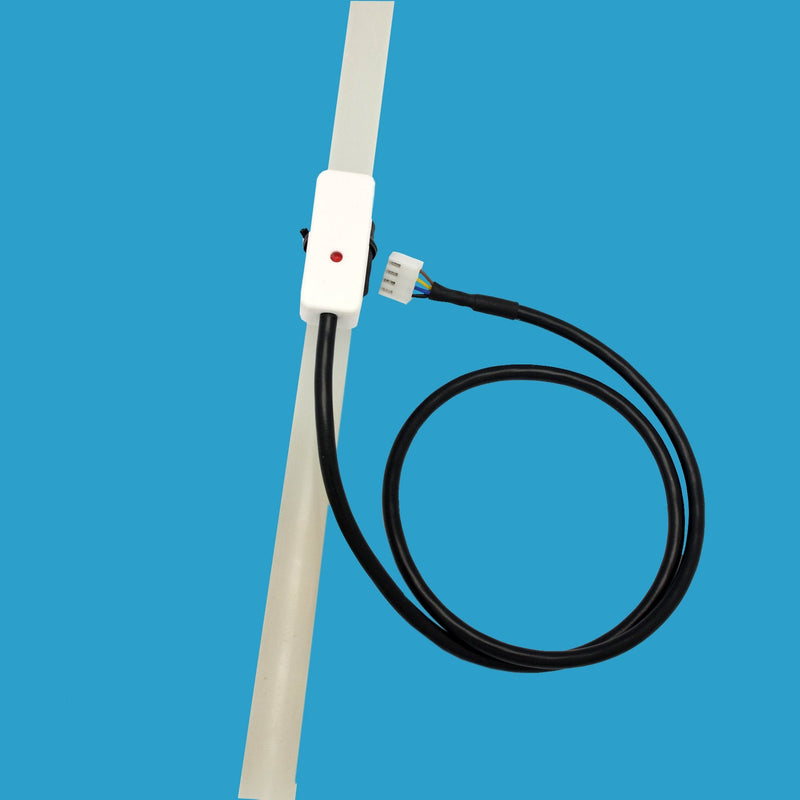 Taidacent Non Contact Liquid Level Sensor Contactless Water Level Sensor Externally Attached Pipe Water Float Switch NPN Output Capacitive