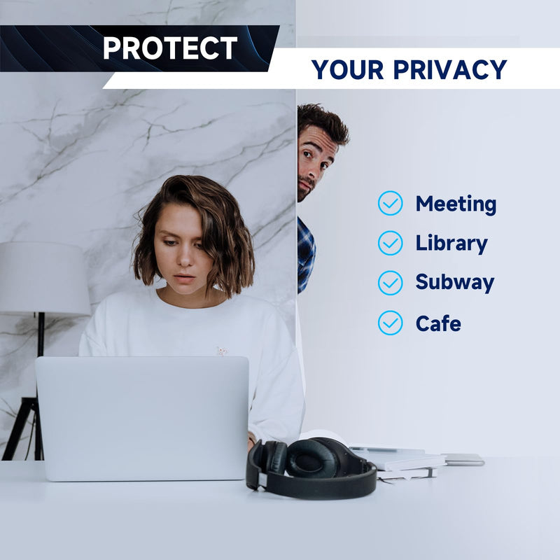 Laptop Privacy Screen 13.6 Inch (2022-2024, M2, M3), Removable Laptop Screen Privacy Shield for Mac 13.6Inch. MacBook 13.6 inch