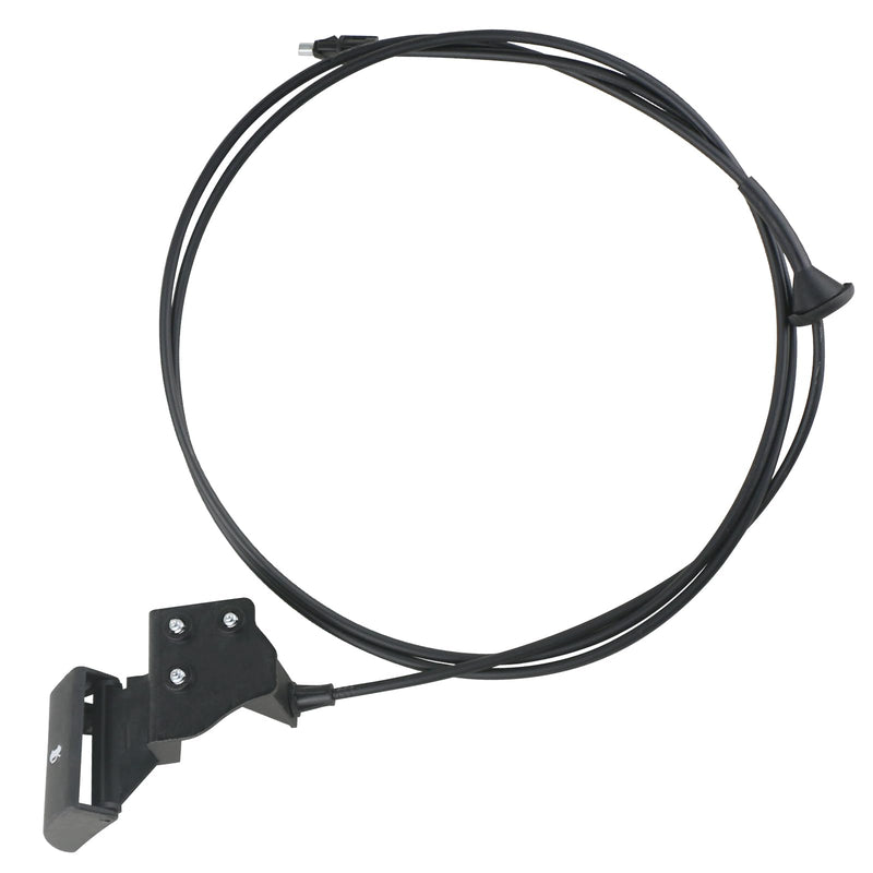 Hood Catch Release Cable with Handle Compatible with 2005 2006 2007 2008 2009 2010 Grand Cherokee 2006-2010 Commander Replaces 55394495AB