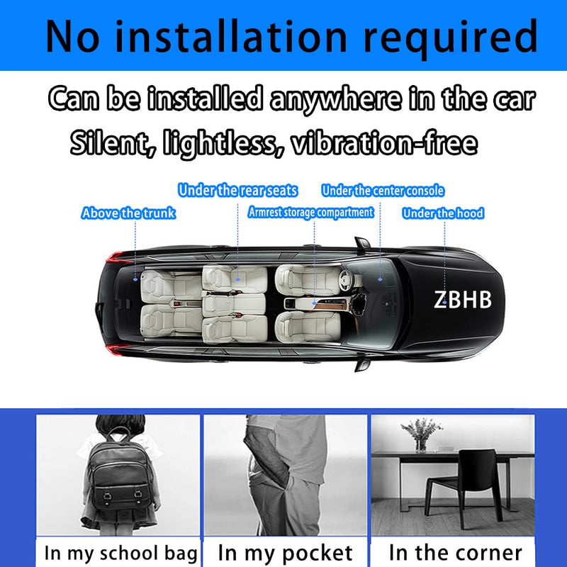 GPS Tracker for Vehicles,Tracker Device for Vehicles,Car GPS Tracker | Car Tracker Device Hidden for Vehicles | Magnetic | Android and iOS Compatible | No SIM Card | Waterproof