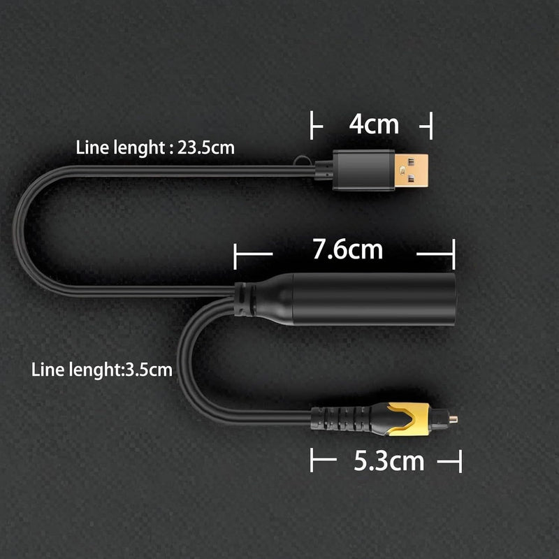 Digital Optical to 3.5mm Audio Converter