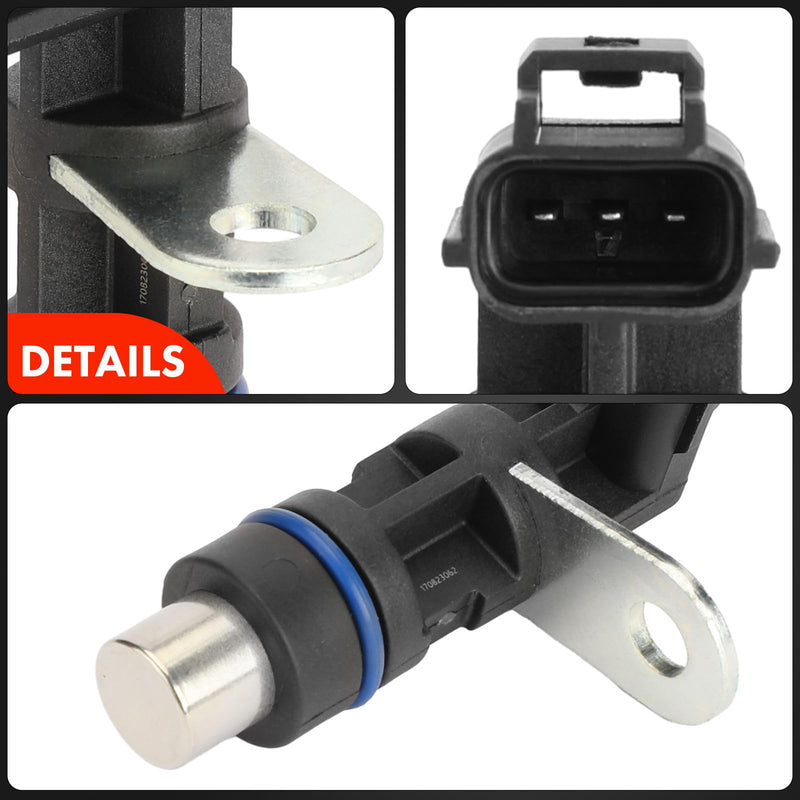 A-Premium Engine Crankshaft Position Sensor Compatible with Dodge Dakota 2004-2010 Durango Nitro Ram 1500 Ram 3500 & Jeep Commander Grand Cherokee Liberty & Mitsubishi Raider 3.7L, Replace# 56044180AB