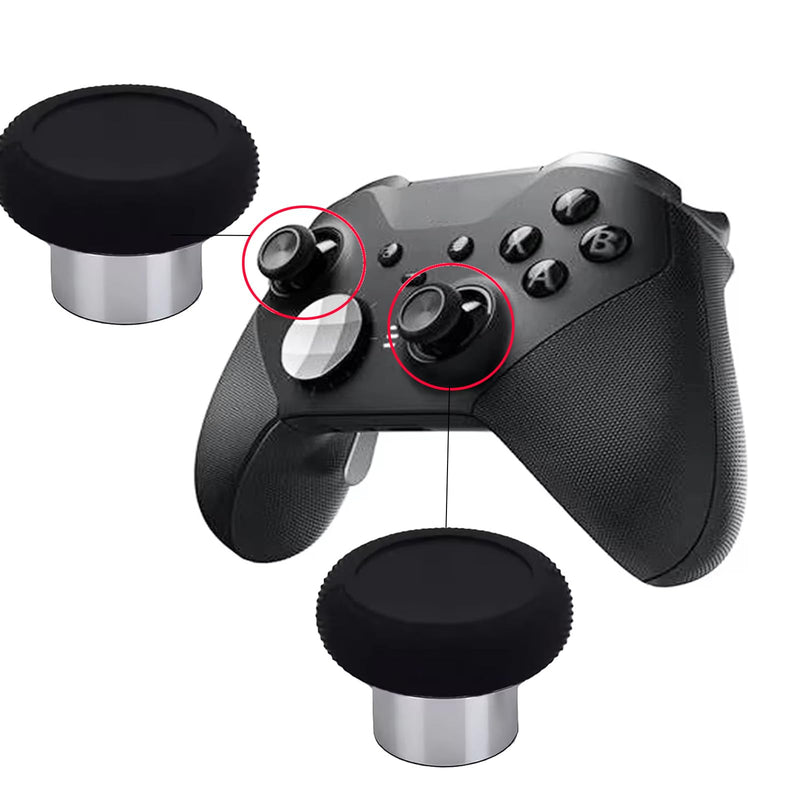 Replacement Magnetic Joystick Thumbstick for Xbox Elite Series 2 Controller | CTHTBZ 2PCS Mtal Short Concave Analog for Xbox Elite Gen Sries 2 Core 1797 Controller Thumb Sticks (NOT FIT1698)