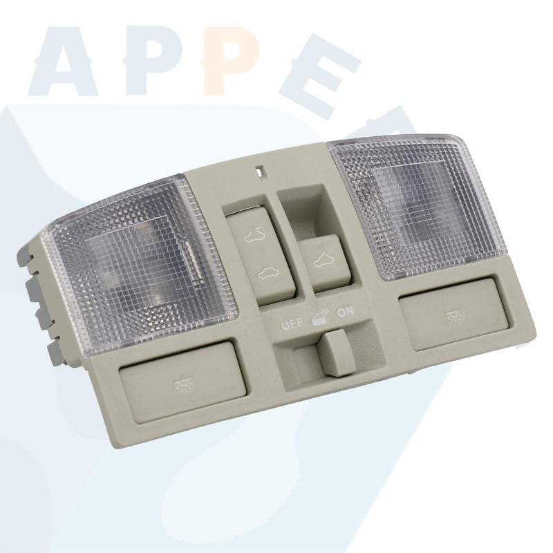 BBM6-69-970B-75 Overhead Console w/Sunroof Switch & Dome Light for Interior Roof Compatible with Mazda3 2010 2011 2012 2013 Ceiling Map Reading Light Accessories Parts