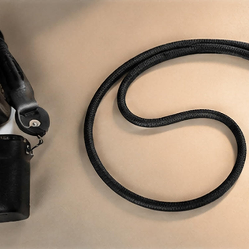 Nylon Camera Lanyard Outdoor Photography Crossbody DSLR Shoulder Strap With O Ring Portable Camera Neck Strap 100cm Black