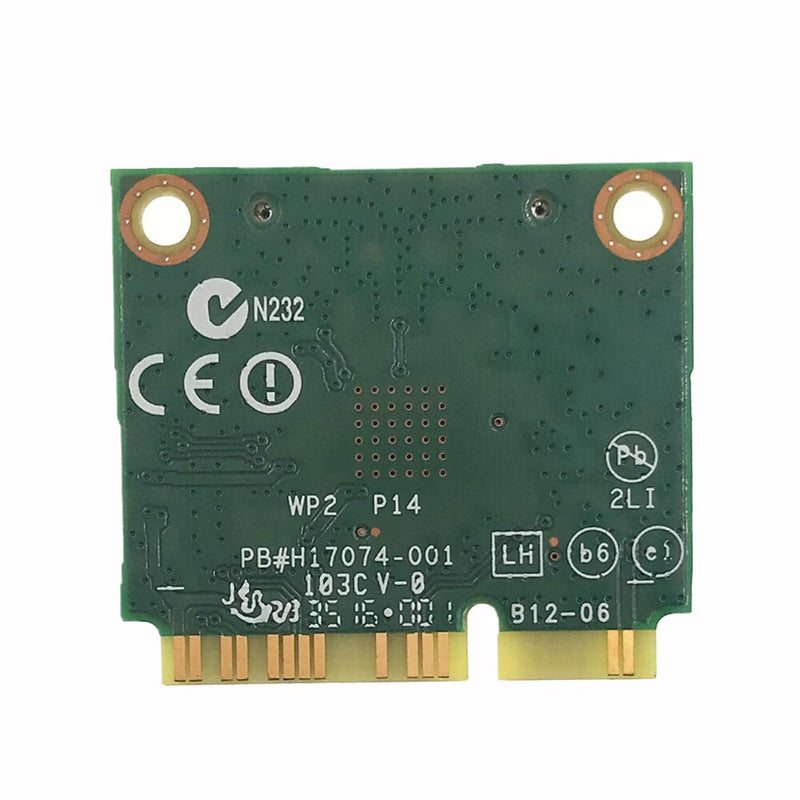 Wireless-N 1030 Half Mini PCIe Network Card | 300 Mbps with Bluetooth Support | HMC WLAN Replacement Part 1230BNH Wi-Fi Card 11230BNHMW Wi-Fi 4 Mini-PCIe