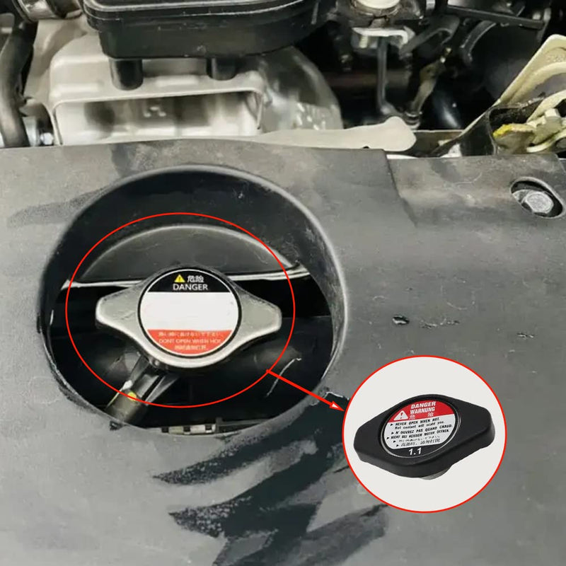 Cooling Radiator Cap w/Anti-Hot Cover 19045-PAA-A01 for Acura RSX MDX TSX Honda Civic Accord Odyssey CR-V and More Vehicles