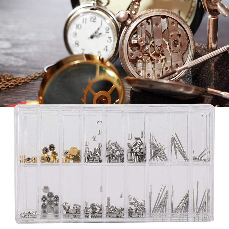 Watch Stem and Watch Crown Spare Parts, Watch Crown Tool, Watch Crowns Repairing Replacement Tool, Professional Watch Crown Tube Steam Set Watch Repairing Accessories Watches Parts