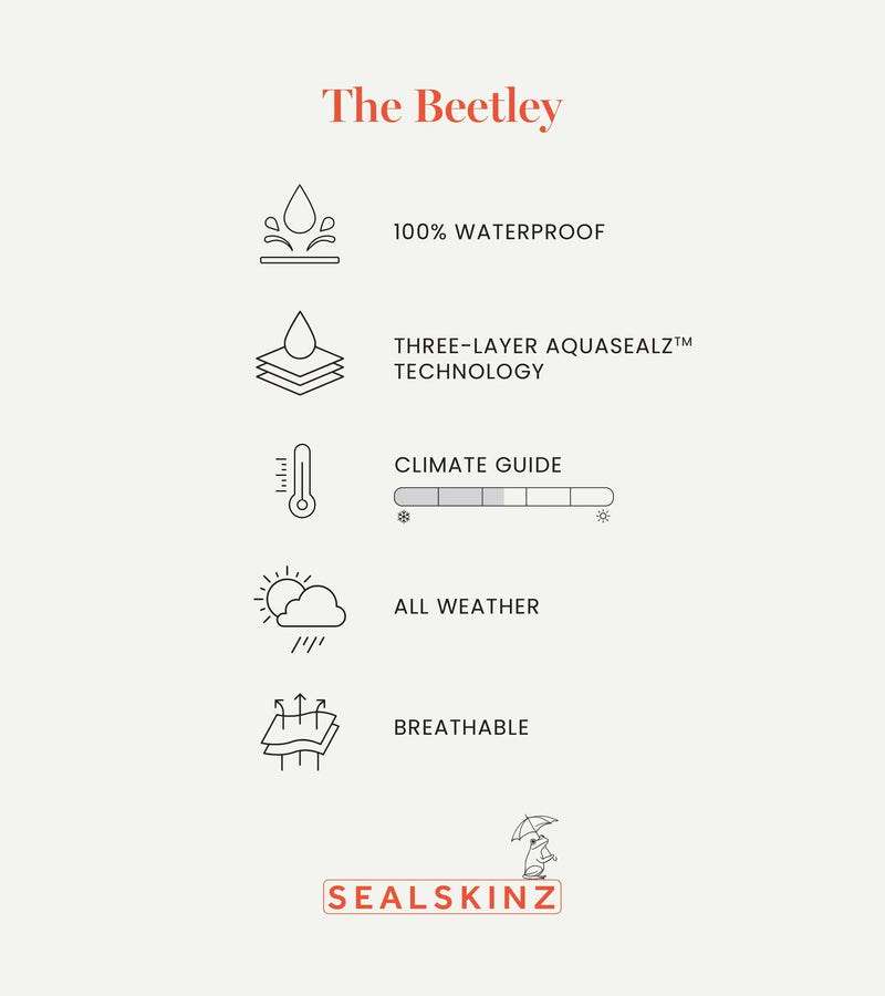 SEALSKINZ Beetley Waterproof All Weather Head Gaitor Large-X-Large Jet Black
