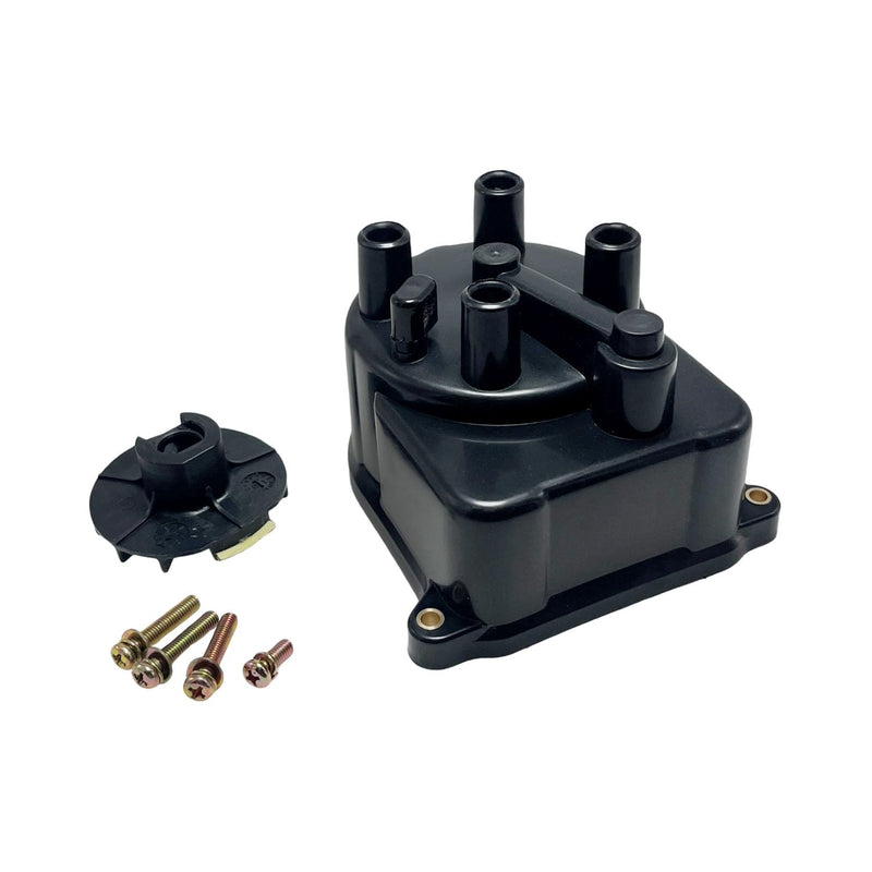 Ignition Distributor Cap and Rotor Kit Set 30102-P54-006 30103-P08-003 Compatible with 1992-2001 Integra 1998-2002 Accord 1992-2000 Civic 1994-1997 Civic del Sol 1997-2001 CR-V