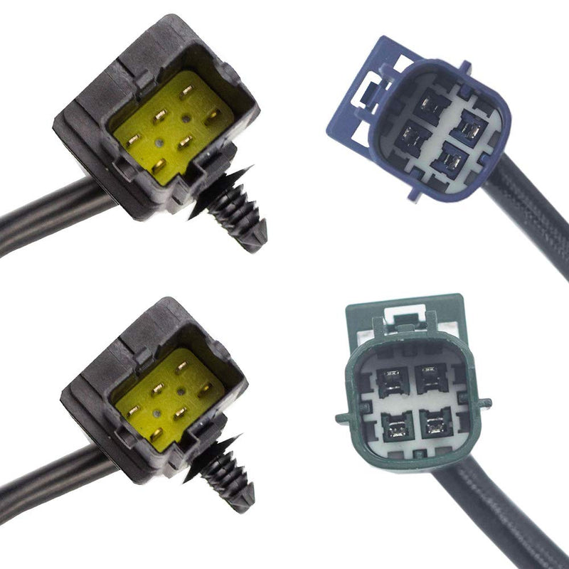 Set of 4 Air Fuel Ratio Oxygen O2 sensor for Nissan Maxima 2004-2007 4.5L Nissan Quest 2004-2009 4.5L Upstream + Downstream