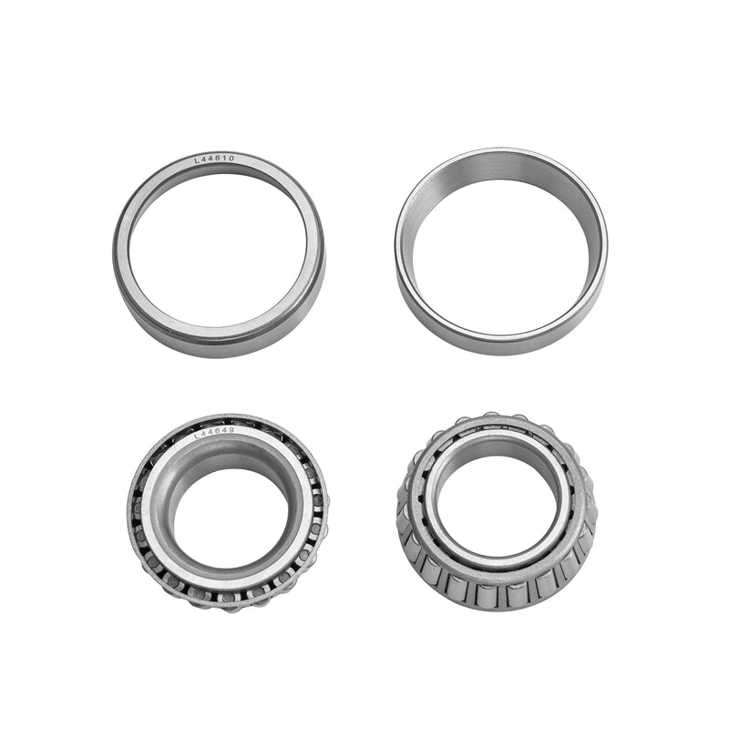 Pack of 2 Trailer Wheel Hub Bearings Kit Fits for 1-1/16'' 2000Lbs L44649/L44610, Grease Seal 12192TB ID 1.250'' and 15192TB ID 1.500'' Cotter Pin L44649/L44610 Pack of 2