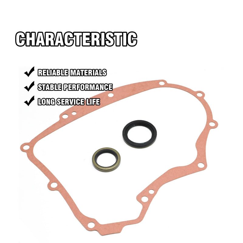 795387 594195 Crankcase Gasket with Oil Seals, Replacement for Toro 74592 74590 74814 74591 74704 74812 Lawn Tractor, Replaces 690947, 791892, 499145, 273488, 591911