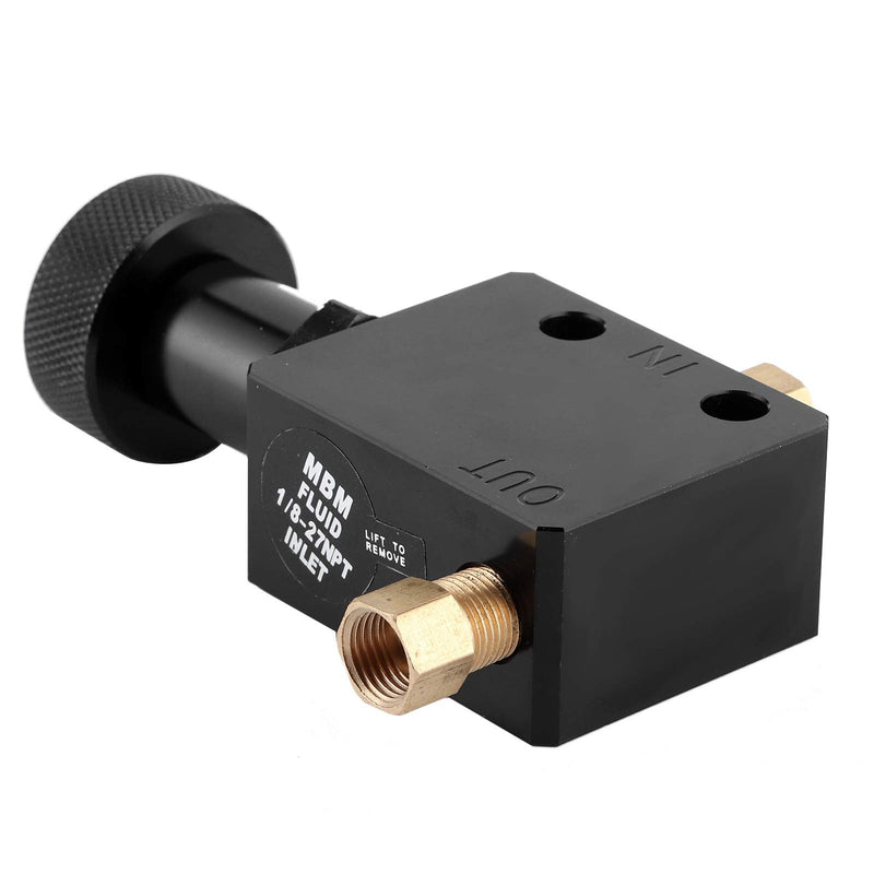 Brake Proportioning Valve, Aluminium Alloy Universal Brake Proportional Valve Adjustable In Line Disc Drum Brakes 150PSI‑1200PSI Pressure Range, Universal Fit For Car Modification