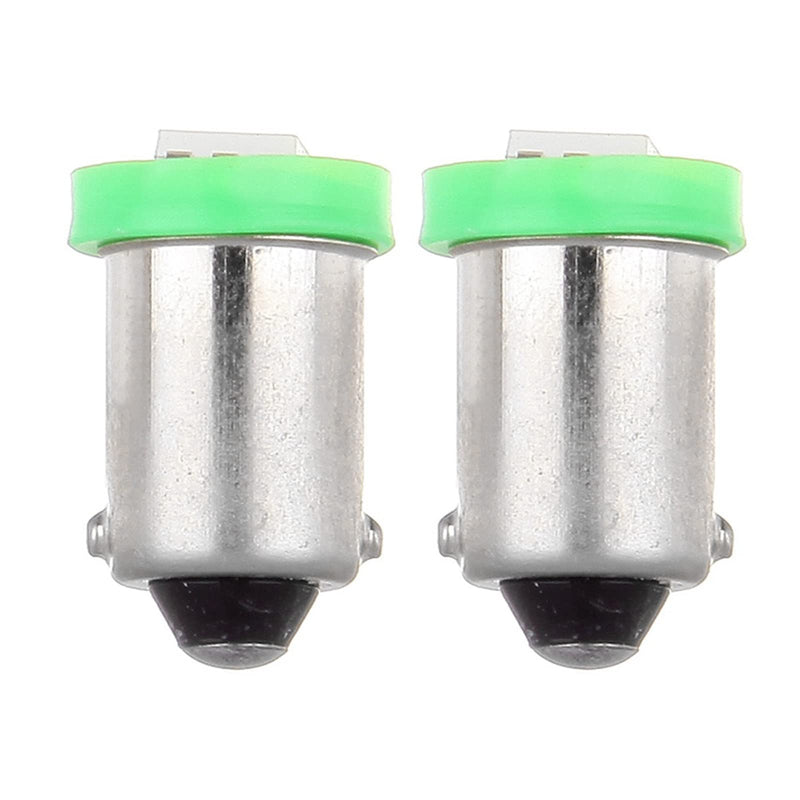 cciyu 10X BA9S LED SMD 1895 DASH INSTRUMENT PANEL CLUSTER Ash Tray Light Bulbs BA9S 1-5050-SMD Light Bulbs Replacement fit for Dashboard Gauge cluster Speedometer Odometer Map light Green