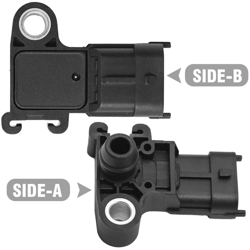 12591290 55573248 Manifold Absolute Pressure Sensor, Replacement for Buick, Replacement for Cadillac, Replacement for Chevrolet, Replacement for GMC, Replaces 12711681, 2133842, 0261230146