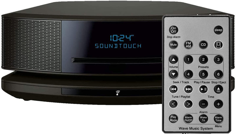 Replacement Remote Control for Bose Wave Sound Touch Music Radio System I II III IV - Without Battery Silver Color