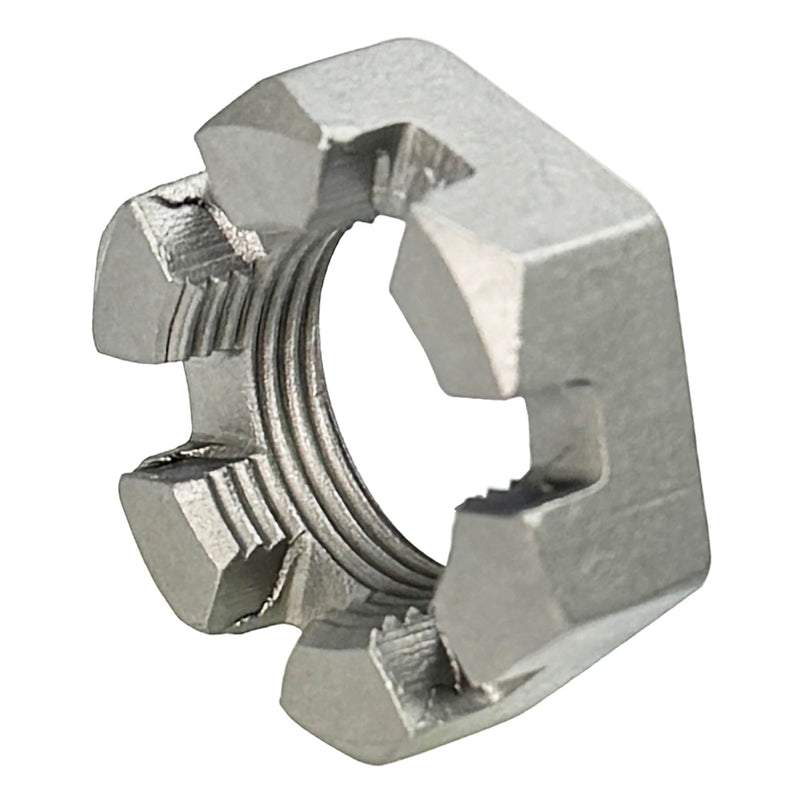 TANG Trailer Nut Set, 3 Pieces, 1" Lock Nut, Stainless Steel, 1''-14, Right Hand, Fully Threaded