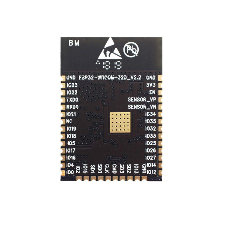 ESP-WROOM-32D ESP32 2.4GHz Dual-Mode Bluetooth and WiFi Low Power Module X 5 PCS (ESP32-WROOM-32D) ESP32-WROOM-32D 4M X 5PCS