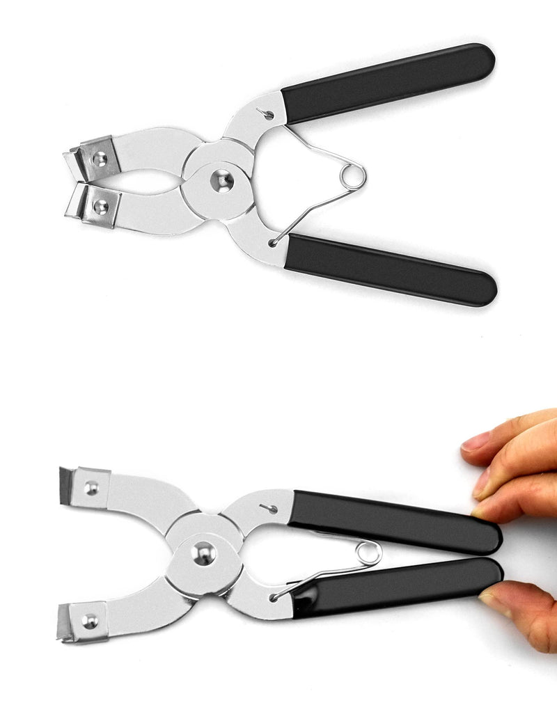 QWORK Piston Installer Pliers, Car Engine Adjustable Piston Ring Installer Removal Kit, Compressor Tool and Piston Ring Pliers
