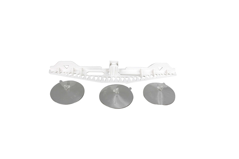 Pactrade Marine Boat Fishing White Knife Plier holder 31 Lures Storage Rig Rack Suction Cups