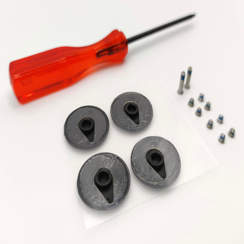 HAWSON A1370 A1465 A1369 A1466 Rubber Feet Replacement for MacBook Air 11" A1370 A1465 13" A1369 A1466 Bottom Case Rubber Feet Including Screw (2 Long 8 Short), Screwdriver