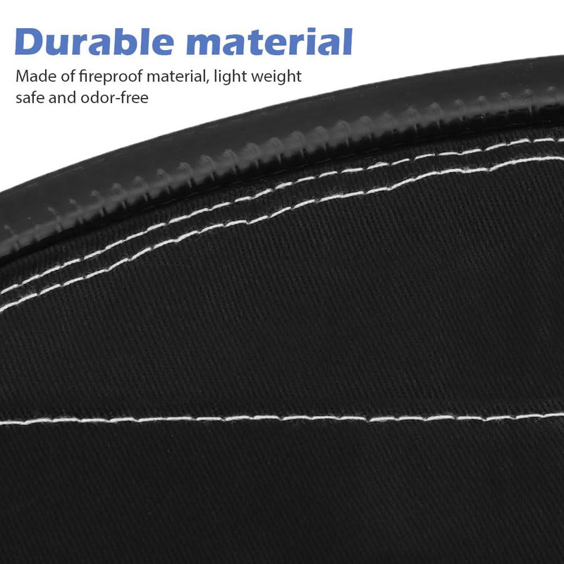 Welding Helmet Cover, Helmet Extended Cover with Press Fit Seal, Full Protection Welding Hood Accessories Welding Head Cover for Most Welding Helmets,Welding Helmet Accessories Black