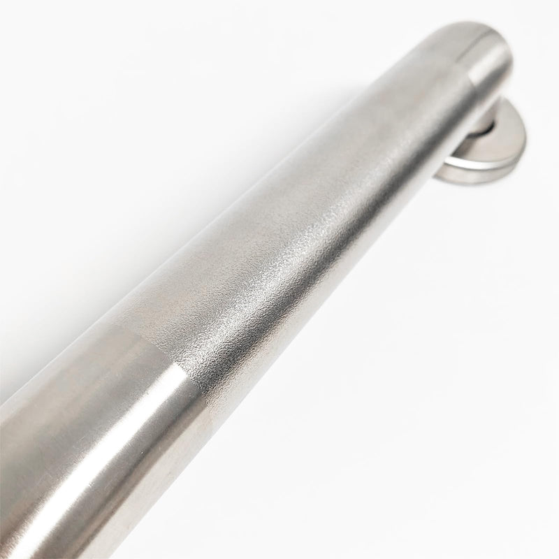 304 Stainless Steel Handrail, 12 Inch Home Care Bath Handrail, Safe Load Capacity 500lb, Grab Bar Suitable for Bathrooms, Stairs, Corridors（12 Inch）