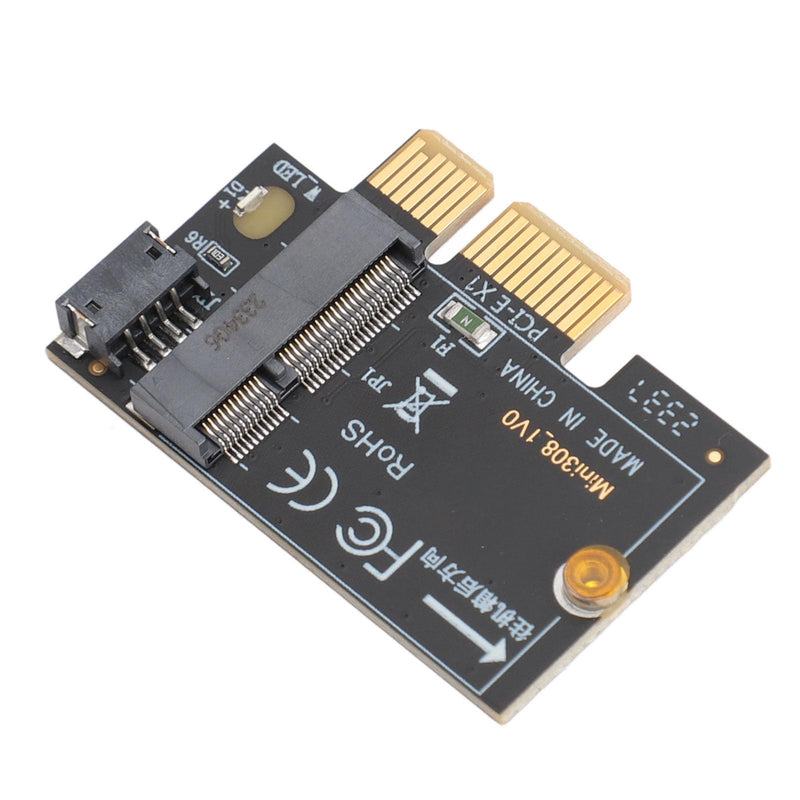 M.2 NGFF Key B M to PCIe X1 Adapter Card, .2 to PCI Adapter for Desktop Computer, SSD Expansion Card