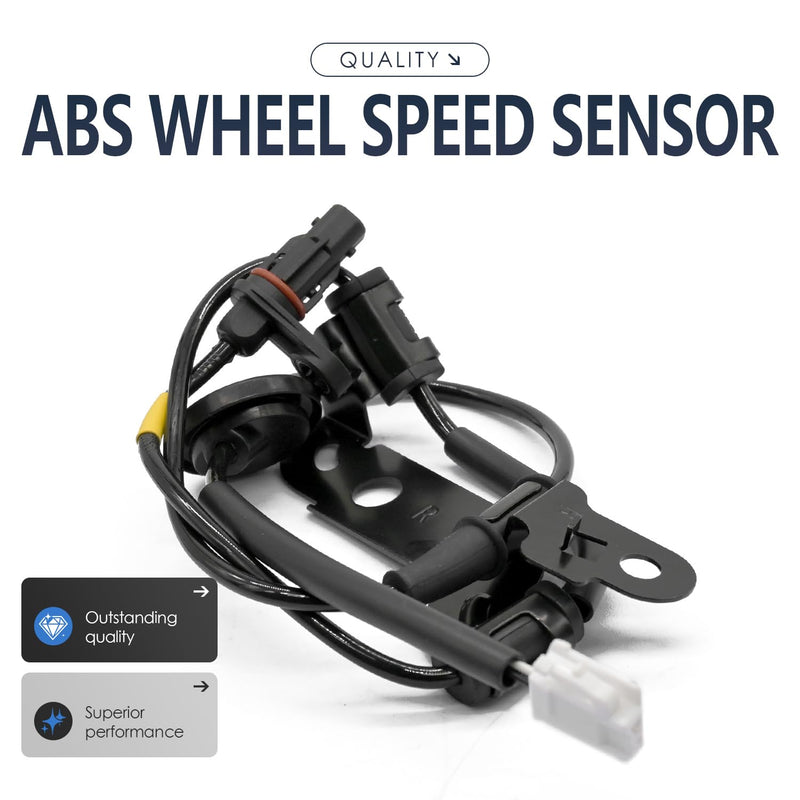  [AUSTRALIA] - 2PCS Rear Left and Right Abs Wheel Speed Sensor Compatible with Hyundai Sonata 599103Q000 599303Q000 ALS2289 ALS2278 Gas 11 12 13 14 2011 2012 2013 2014