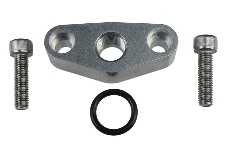 ICT Billet Oil Pressure Sensor Adapter Port - For Gen 4 LS Valley Pan - M16-1.5 Sending Unit 551623