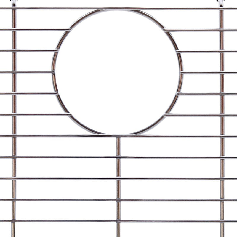 Franke Sink Protection Grid in Stainless Steel with Rear Drain, FGD75, 13.125" x 11.625" x 1.25"