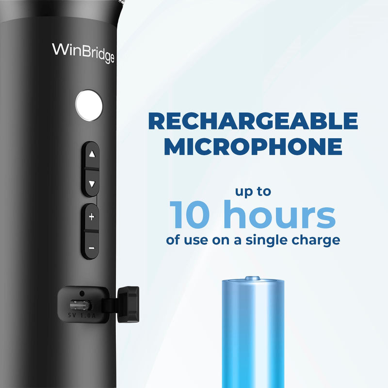 Bluetooth Microphone Wireless Voice Amplifier, Professional Intelligent Noise Cancelling Handheld/Desktop Mic Speaker, 15W Wireless Mic with 3 Sound Effects for Teaching Singing Speaking Karaoke H9